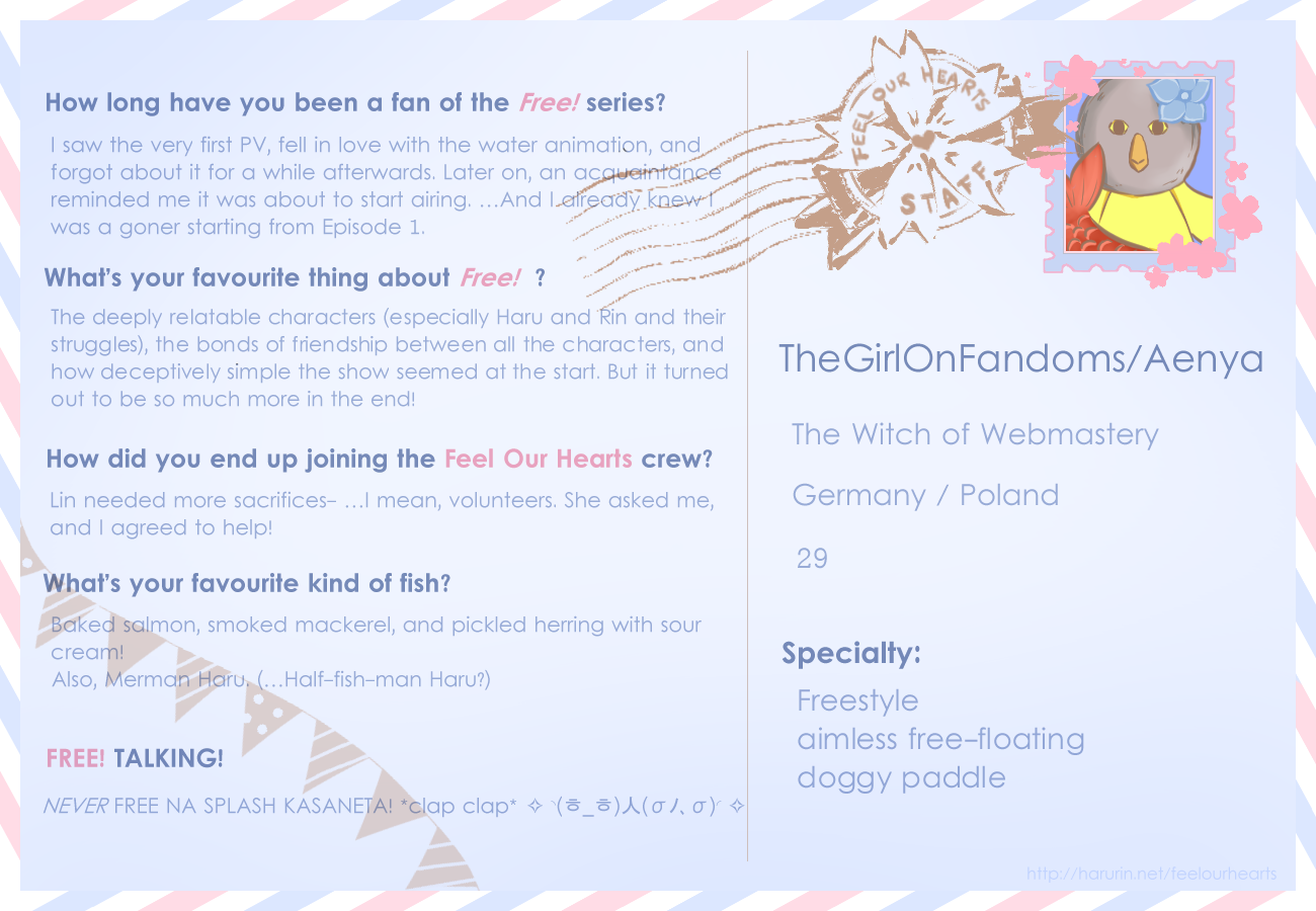 TheGirlOnFandoms / Aenya
